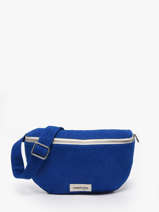 Belt Bag Custine Gerecycleerd Katoen Rivedroite Blauw timeless CUSTITIM